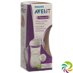 Avent Naturnah-Flasche 240ml Glas