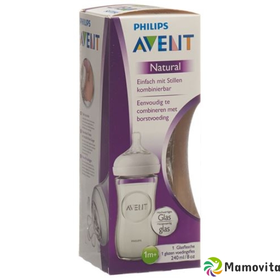 Avent Naturnah-Flasche 240ml Glas buy online