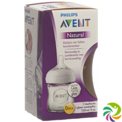 Avent Naturnah-Flasche 120ml Glas