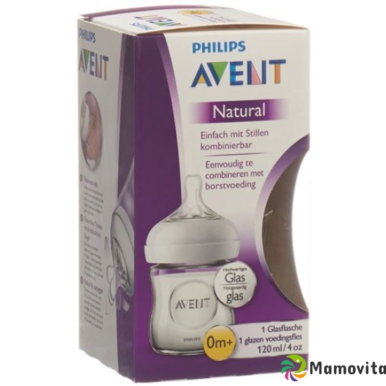 Avent Naturnah-Flasche 120ml Glas buy online