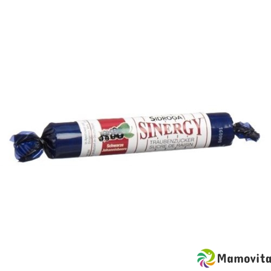 Sinergy Traubenzucker Johannisb Schwarz Rolle 40g buy online