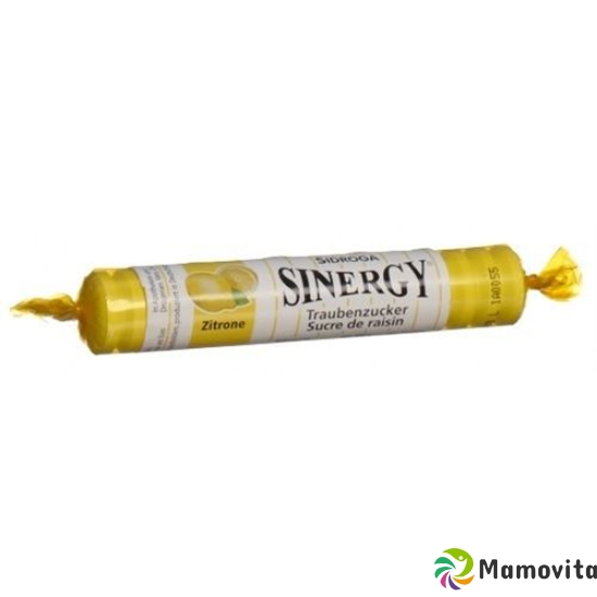 Sinergy Traubenzucker Zitrone Rolle 40g buy online