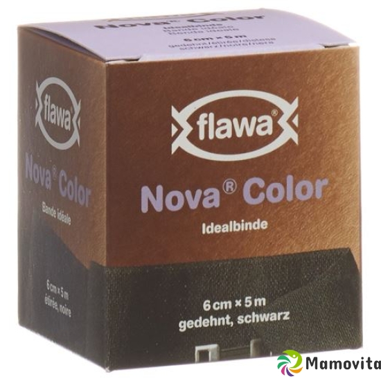 Flawa Nova Color ideal bandage 6cmx5m black buy online