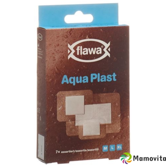 Flawa Aqua Plast Pflasterstrips Wasserfest 3 Grössen 7 Stück buy online