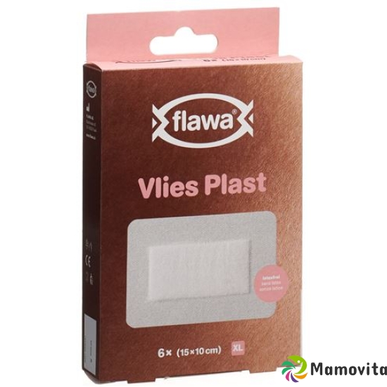 Flawa Vlies Plast Grösse XL 10x15cm 6 Stück buy online