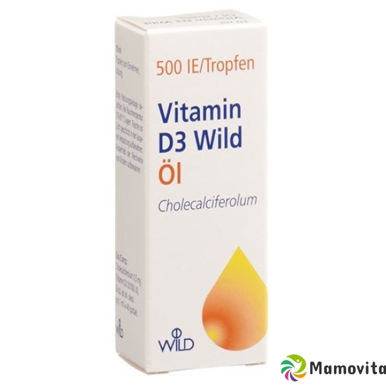 Vitamin D3 Wild Oil 500 IU / ml drops Fl 10 buy online