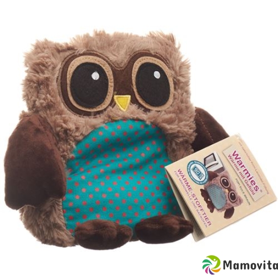 Warmies POP heat-stuffed animal owl brown buy online