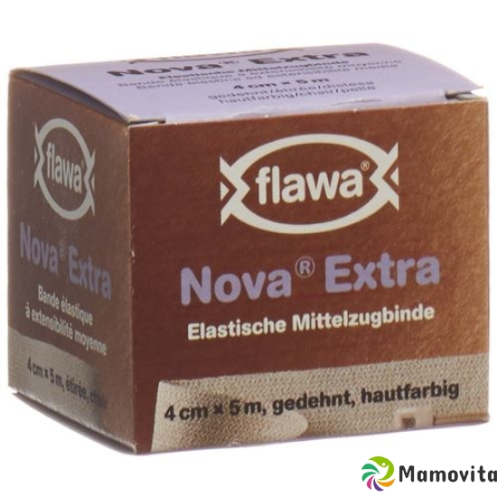 Flawa Nova Extra Short-Stretch Bandage 4cmx5m Skin-Coloured buy online