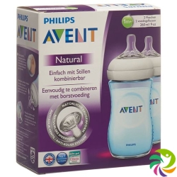 Avent Philips Naturnah Bottle 2x260ml Duo blue