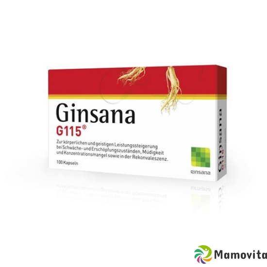 Ginsana hard capsules 100 pcs buy online