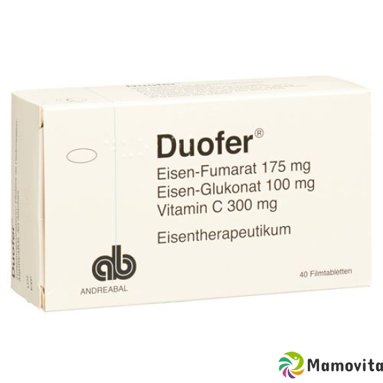 Duofer Filmtabl adults 40 pcs buy online