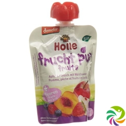 Holle Berry Puppy - Pouchy apple & peach with forest berries 100g