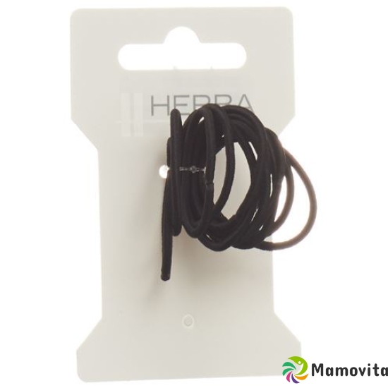 Herba hair tie 3cm black 6 pcs buy online