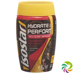 Isostar Hydrate and Perform PLV Red fruits 400 g