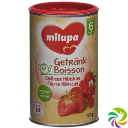 Milupa strawberry hibiscus drink after 6 months; 180 g