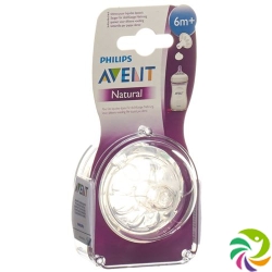 Avent Philips Naturnah sucker Y for follow-on formulas 2 pcs