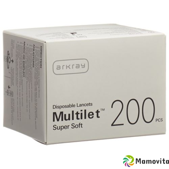 Multilet Super Soft lancets for multi Lancet 200 pcs buy online