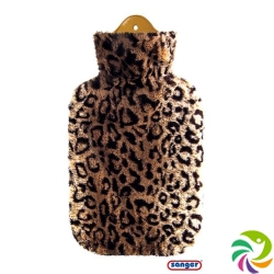 SINGER hot water bottle 2l velor leopard