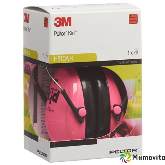 3M Peltor Kid headband SNR = 27 dB neon pink buy online