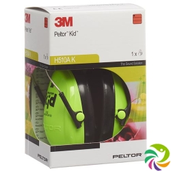 3M Peltor Kid headband SNR = 27 dB neon-green