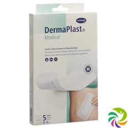 Dermaplast Medical Vliesverband 15x9cm 5 Stück