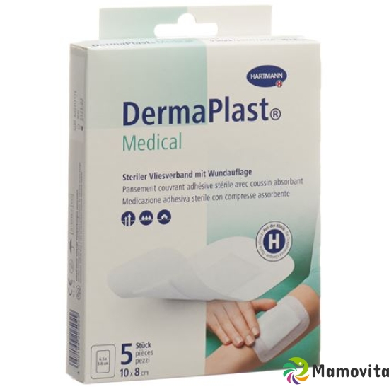 Dermaplast Medical Vliesverband 10x8cm 5 Stück buy online