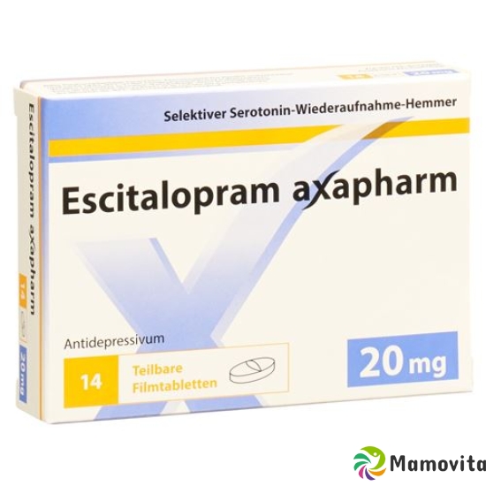 Escitalopram Axapharm Filmtabl 20 mg 14 pcs buy online