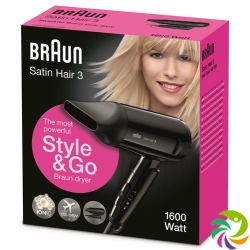 Braun Satin Hair 3 Hair dryer HD 350 Style & Go