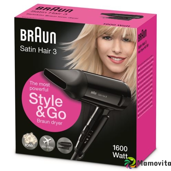 Braun Satin Hair 3 Hair dryer HD 350 Style & Go buy online