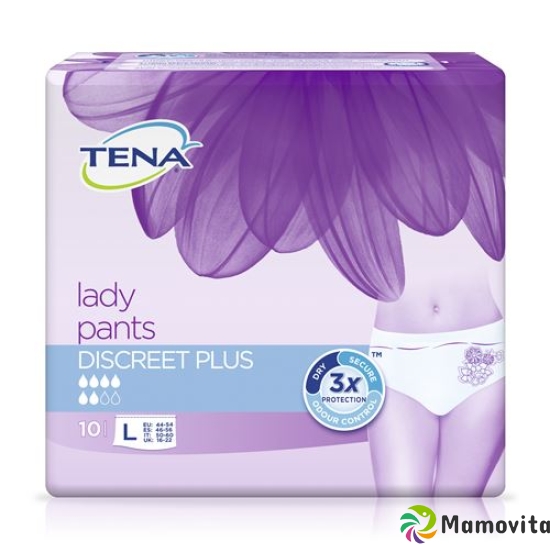 TENA silhouette discreet Plus L White 10 pcs buy online