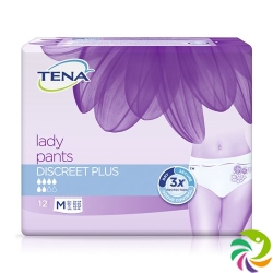 TENA silhouette discreet Plus M White 12 pcs