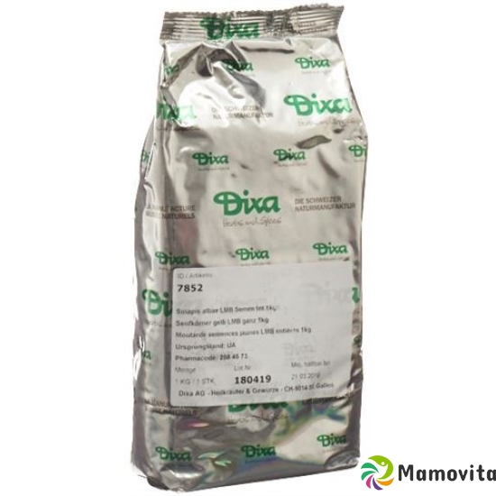 Dixa yellow mustard seeds LMB whole cleaned 500 g buy online