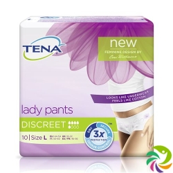 TENA Pants Discreet Lady L 10 pcs