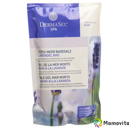 Dermasel bath salts lavender German / French / Italian Battalion 400 g buy online