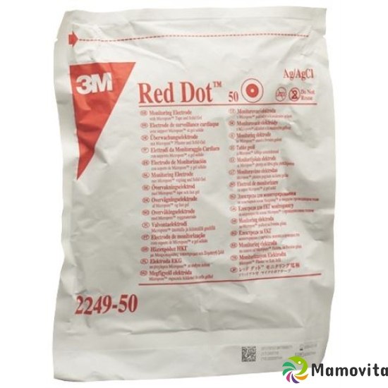 3M Red Dot Ekg Elekt Microp Erwachsene 25 Stück 2249 buy online