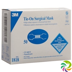 3M Op Maske Tie-on Comfort Blau 50 Stück