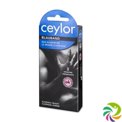 Ceylor Blue ribbon condom M reservoir 3 pieces