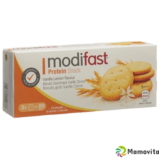 Modifast protein snack Biscuit vanilla Citron 8 x 19.5 g buy online