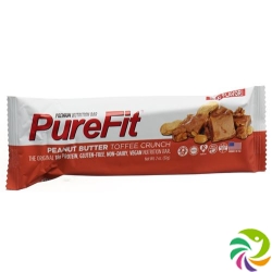 PureFit Protein Bar Toffee Crunch 100% vegan 57 g