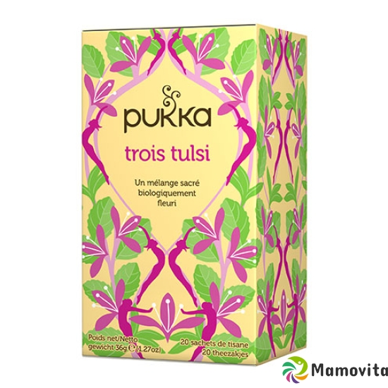 Pukka Trois Tulsi Thé bio Btl 20 pcs buy online