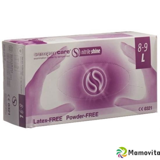 Sempercare Nitrile Shine L sterile powder free 200 pcs buy online