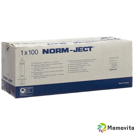 HSW syringe Norm-Ject 10 ml of 2-piece eccentric 100 pcs buy online