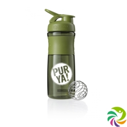 Purya! green shaker bottle