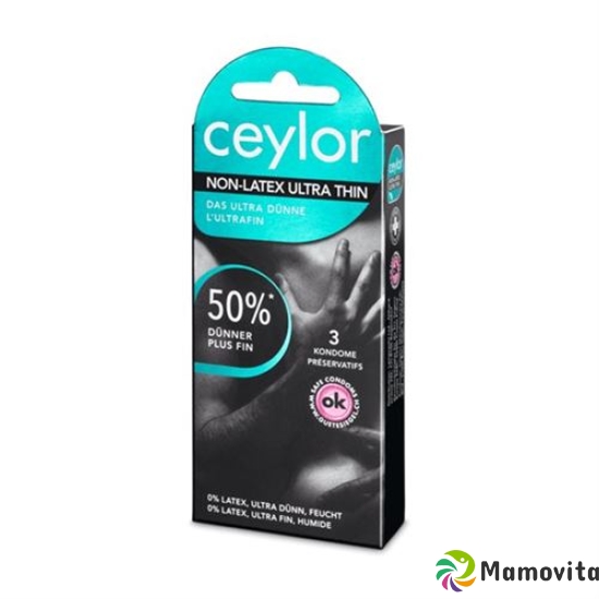 Ceylor Non Latex Condoms Ultra Thin 3 pieces buy online