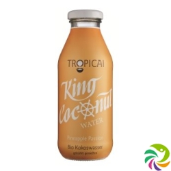 Tropicai King Coconut Water Pineapple Passion Organic 350 ml