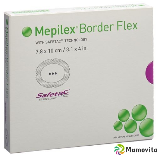 Mepilex Border Flex foam dressing 7.8x10cm 5 pcs buy online