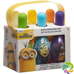 Minions Set Bowling 6x shampoo and shower + ball