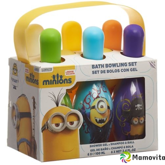 Minions Set Bowling 6x shampoo and shower + ball buy online