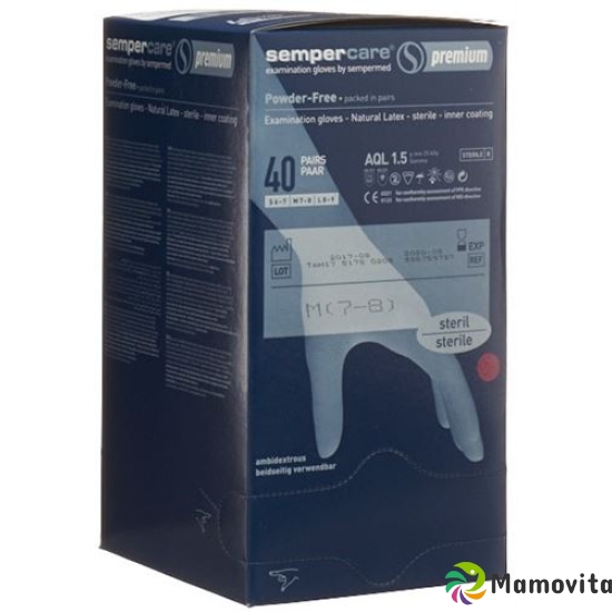 Sempercare Premium gloves M sterile powder-free 40 x 2 pcs buy online