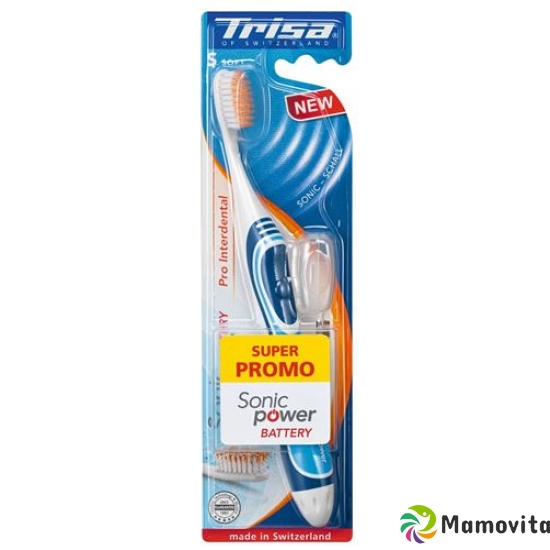 Trisa Sonic Power Battery Pro interdental soft PROMO buy online